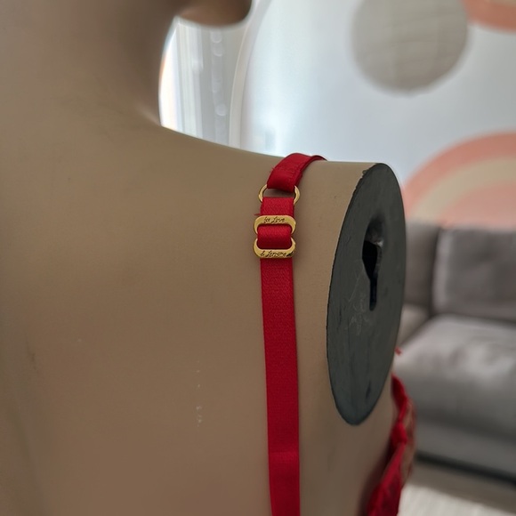 For Love & Lemons Floral Mesh Bra - Picture 5 of 7